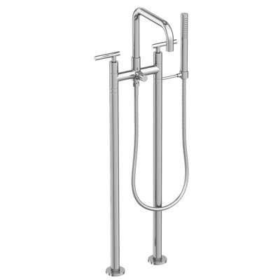 Exposed Tub & Hand Shower Set W/Risers