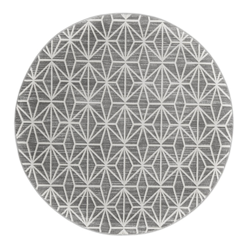 Tapis Fifth Avenue Uptown par Jill Zarin, Rond 5 pi 3 po