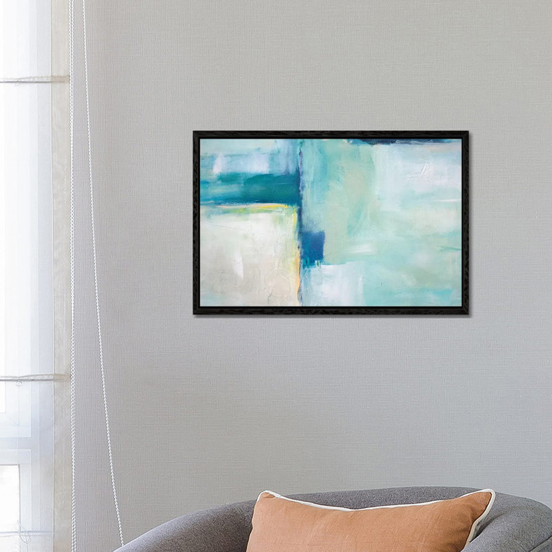 Macro 1 Piece Wall Art on Canvas, 66.04 cm H x 45.72 cm W, Black Framed