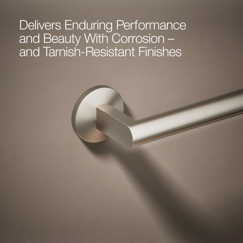 Components Towel Bar, Vibrant Brushed Nickel, 24"W