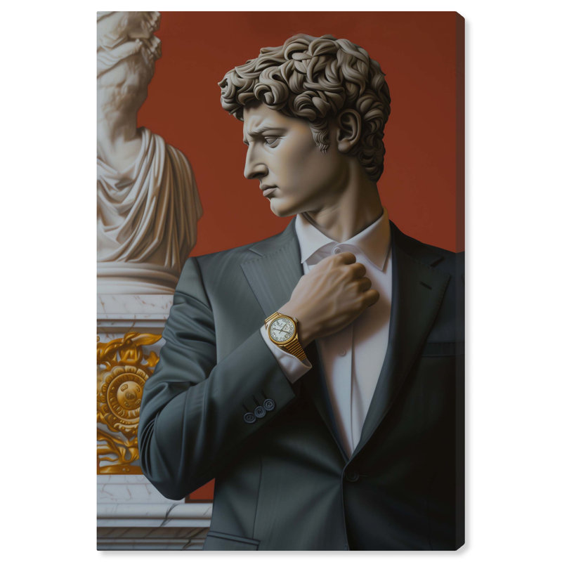 Notoriart Sculpture With Style, Toile tendue, H 45 po x l 30 po