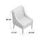 Fauteuil d'appoint incurvé moderne Ashland -23352667