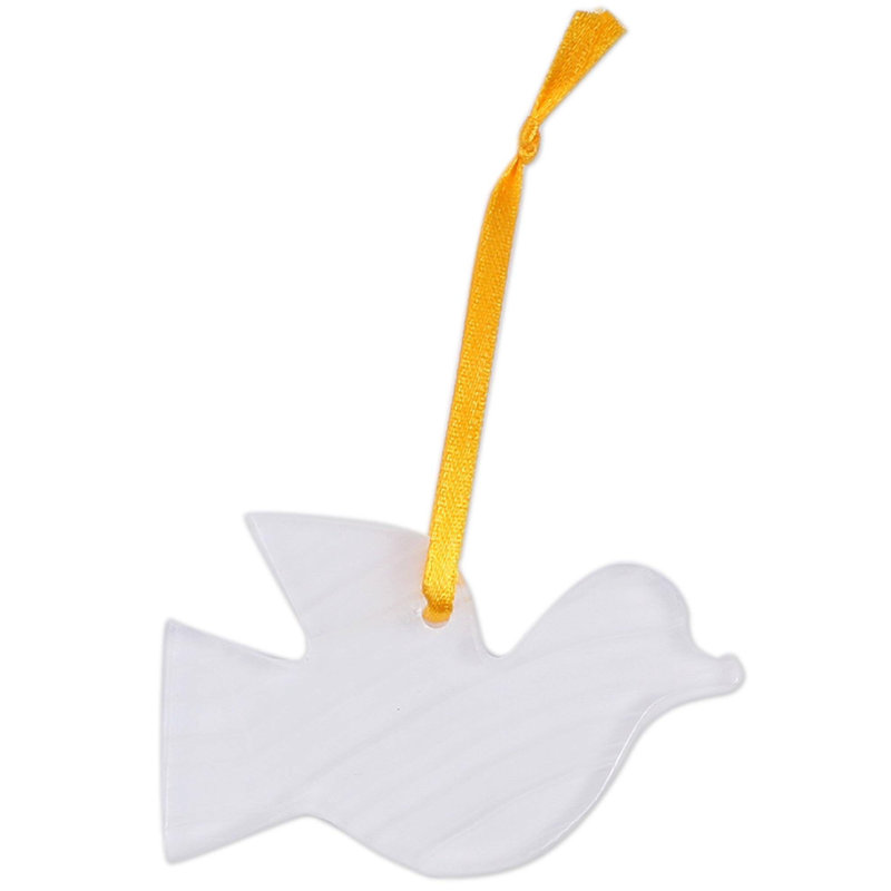 Ornement de figurine suspendue de pureté colombe