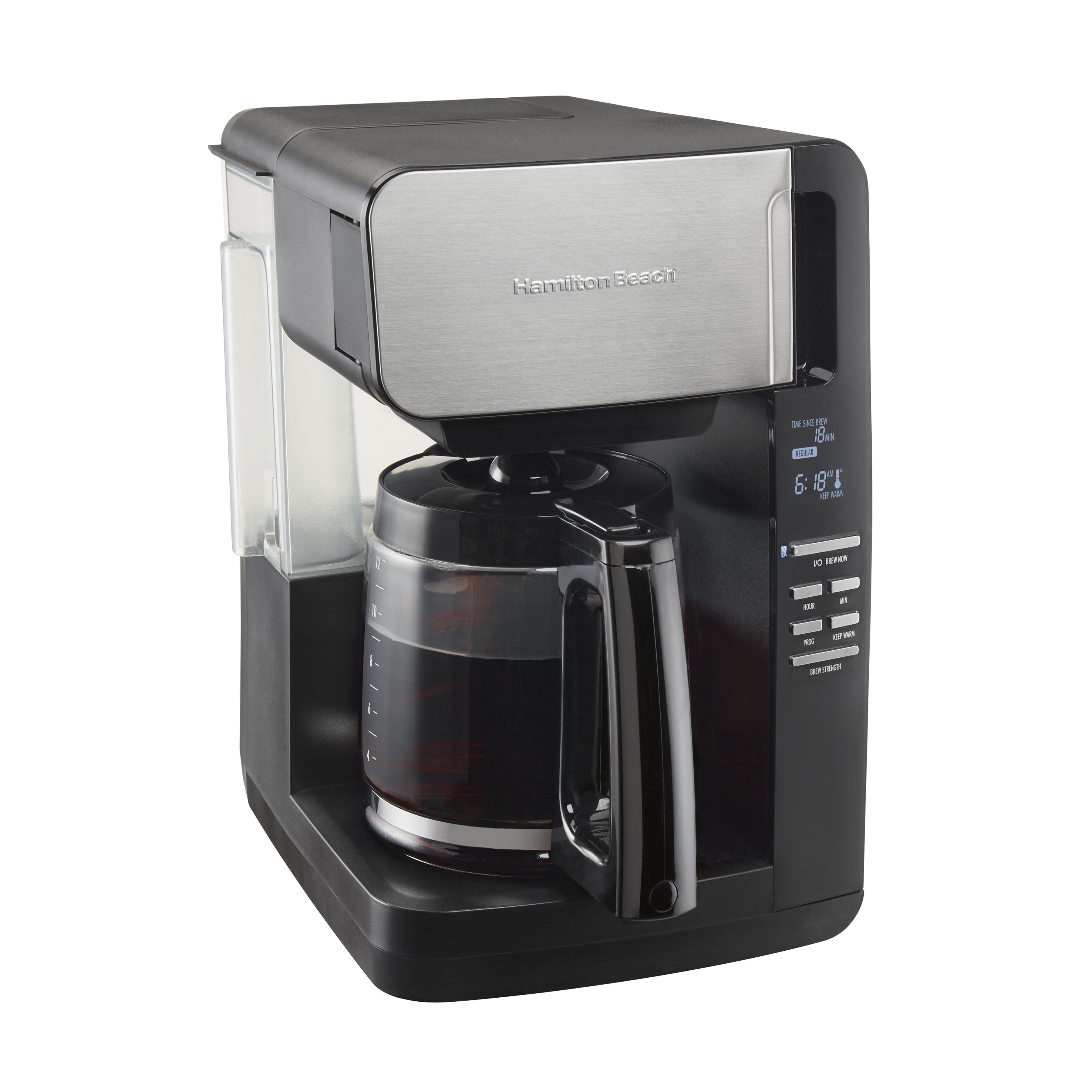 hamilton beach 12 cup coffee maker black