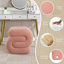 Tabouret de maquillage en forme de S avec repose-pieds et tabouret, rose-636852951