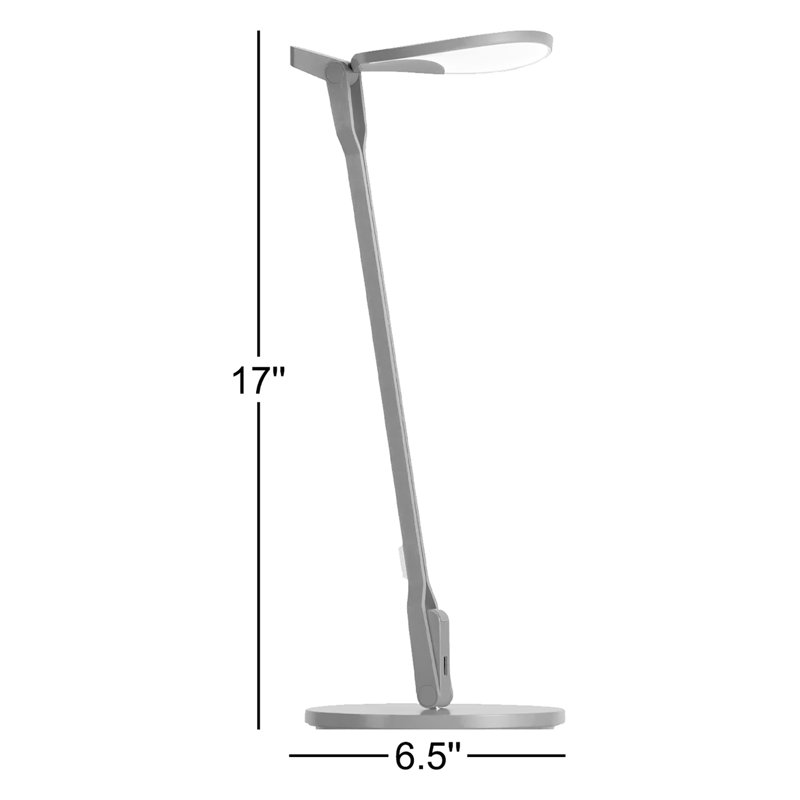 Splitty Metal USB Desk Lamp, Matte Pacific Blue