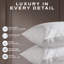 Hotel Luxury Cotton Quilted Kingsize Firm Pillow