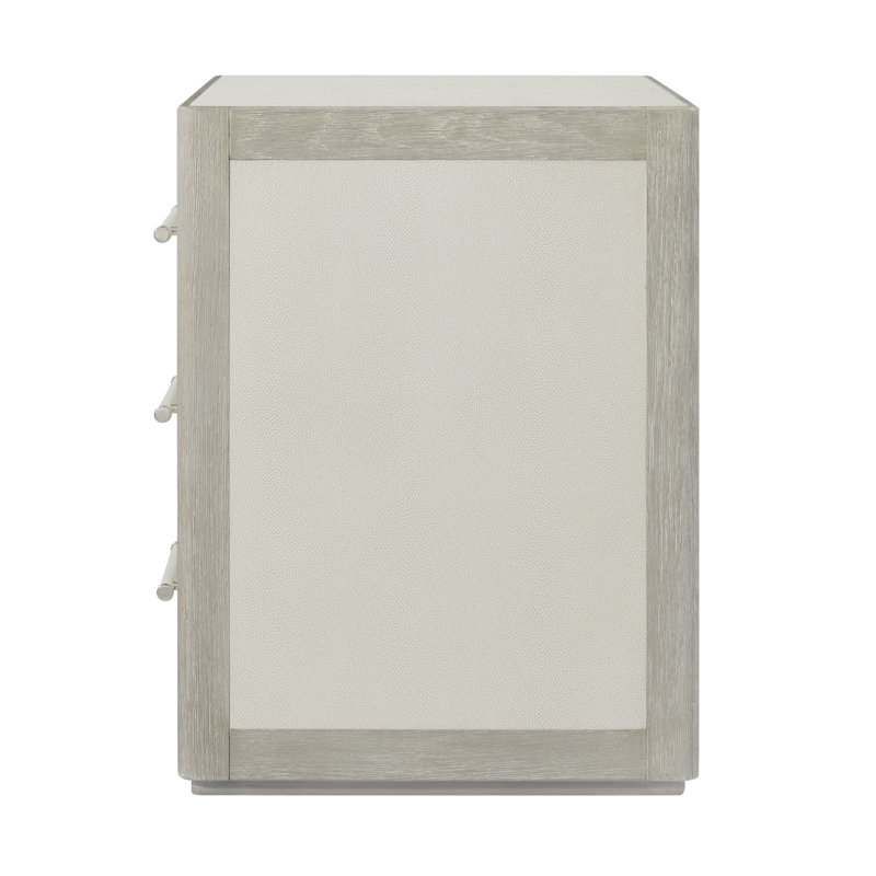 Maxwell 3 - Drawer Nightstand, Cashmere