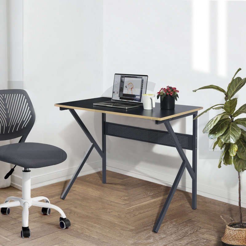 Metal Base Computer Desk