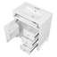 Meuble-lavabo autoportant 30 po avec lavabo en céramique et 3 tiroirs-134452431
