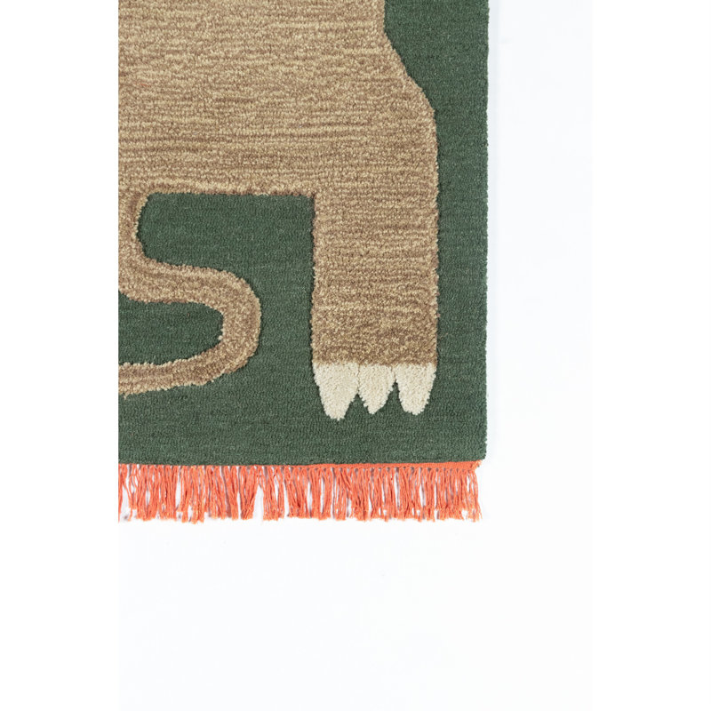 Atticus Playful Multicolor Wool 4'x6' Hand-Tufted Area Rug
