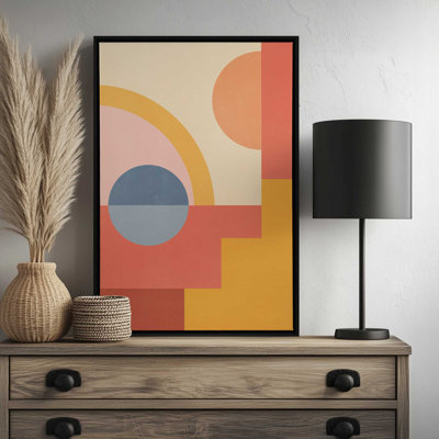 «Abstract Geometric Shapes 31» par Gaite, reproduction d'art sur toile