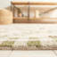 Tapis floral en laine fait à la main Elara-31478346