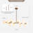 Mandre 16 - Light Modern Linear Chandelier for Dining Room