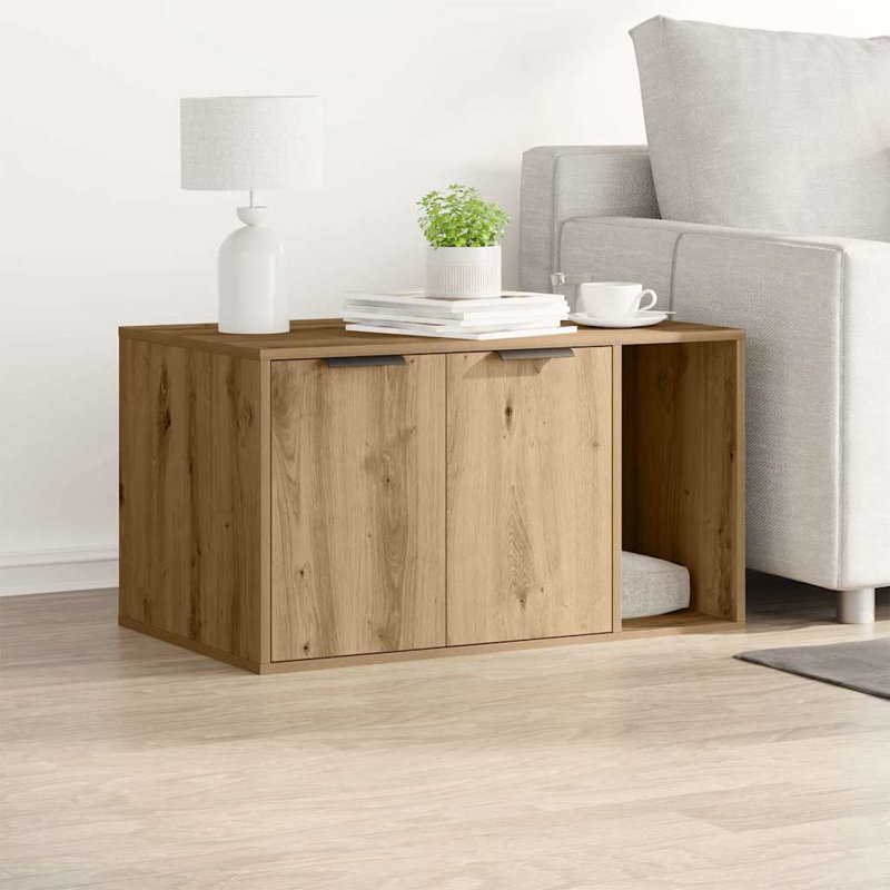 Engineered Wood Stocking Holder, Artisian oak