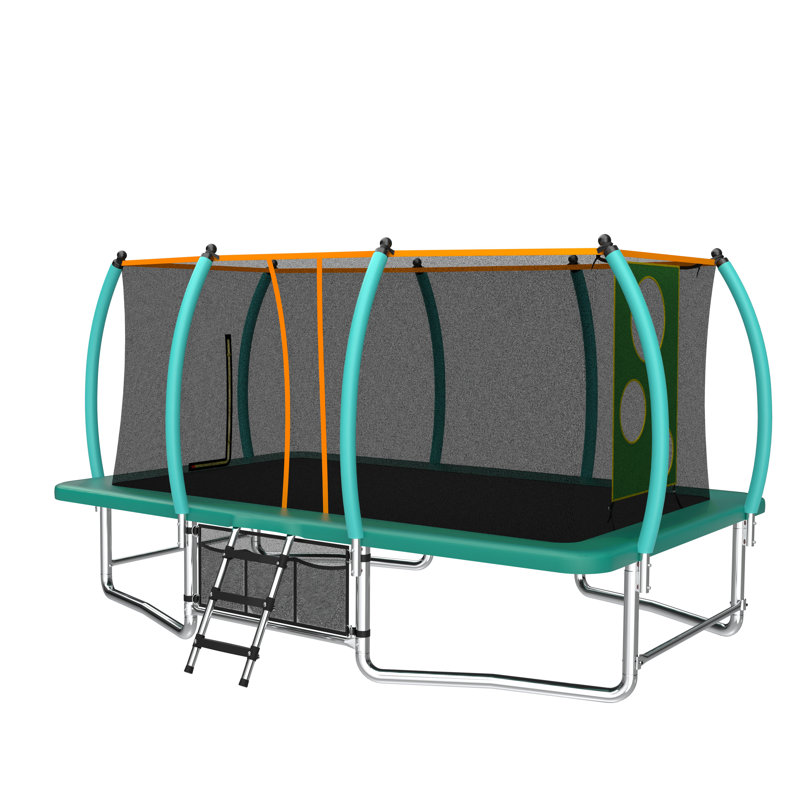 Trampoline carré 10X16FT, Vert