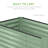 Sebian 4x2x2ft Outdoor Metal Raised Garden Bed, Planter Box for Vegetables, Flowers, Herbs-2005751652