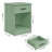 23.6" H x 17.7" W Multi-Functional End Table,  Bedside & Sofa Side Table with Drawer and Shelf, Nightstand for Bedroom & Living Room-434854926