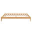 Structure de lit plateforme en bois de bambou sec de 12 pouces, avec lattes de bois et support en métal, aucun sommier requis, assemblage facile-1399036745-1399036747