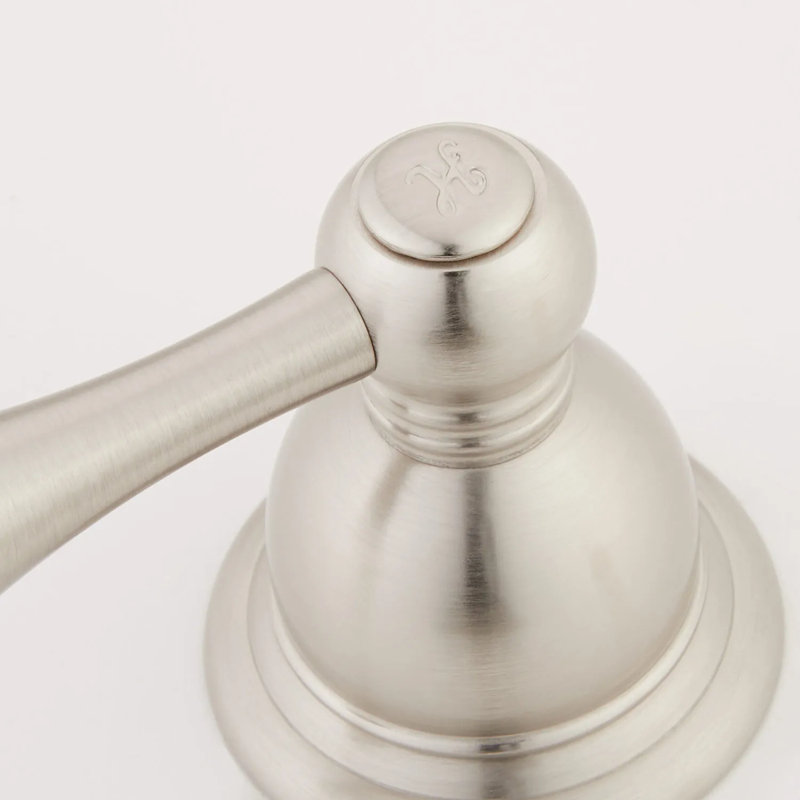 Robinet pour salle de bain Enid, Nickel brossé