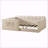 Daybed Velvet Upholstered Sofa Bed with High Side Panels and Side Entrance, Space-Saving Guest Bed with Storage Pockets-129744229-129744232