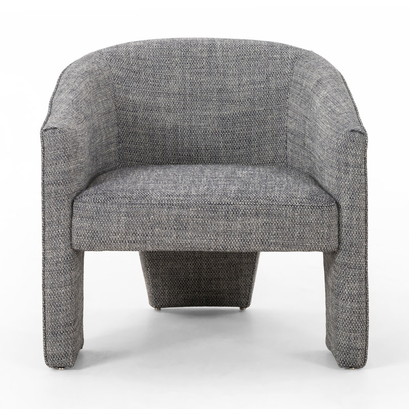 Fae Wide Barrel Chair, Barron Smoke