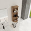12" Bathroom Wall-Mounted Storage Rack, Float Mounting Design-403270751