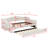 Upholstered Daybed With LED Belt And Trundle-2030248553