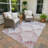 Machine Washable Indoor/Outdoor Chantille ACN2401 Coastal Rug-1238083444