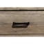 Table de chevet 2 tiroirs pour chambre à coucher - Bois massif brun rustique avec style