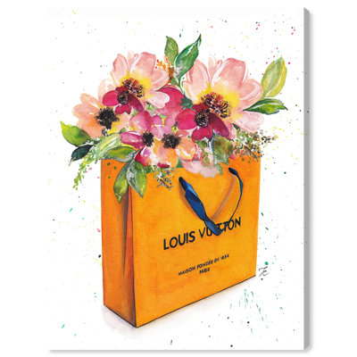 " Doll Memories - Shopper " Painting Print