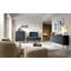 Sophisticated Midnight Delfausse Highboard Cabinet 103cm - Elegant Storage Solution-452128409