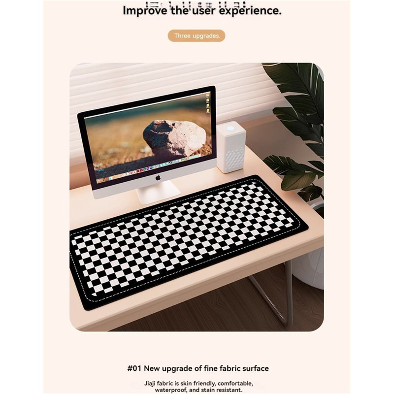 Tapis de bureau d'ordinateur et tapis de souris