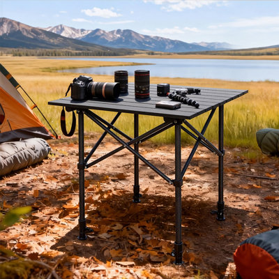 Rectangular Outdoor Camping Table , 52cm W 52cm D
