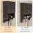 23.6" W Wall Mounted Bathroom Cabinet with 2 Doors-1707809147