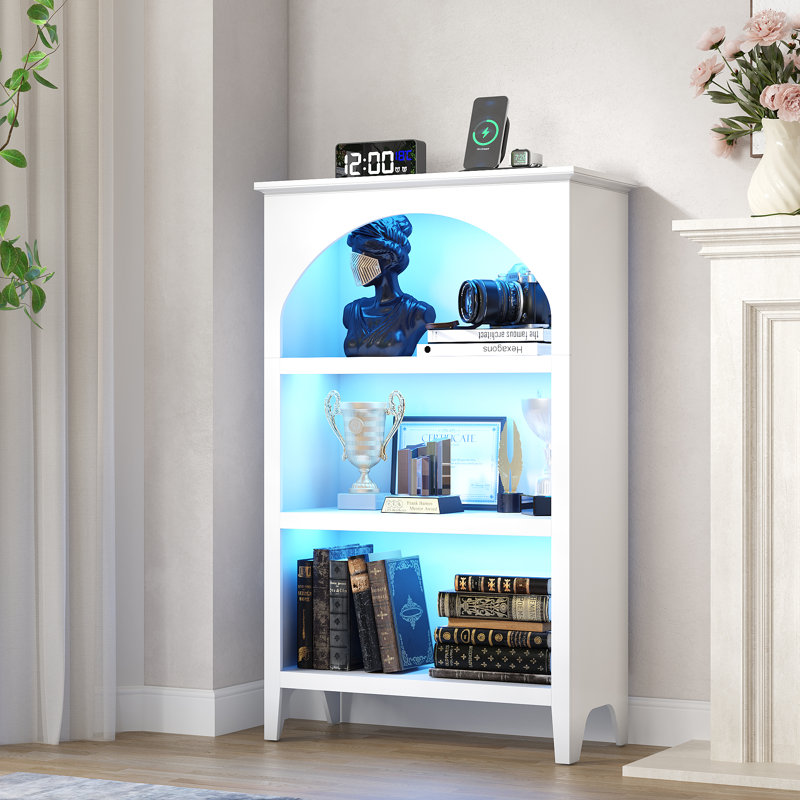 120.6cm H x 75cm W Bookcase, White