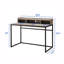 Bureau d'ordinateur 47 "avec huche (sans la chaise)