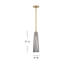Cosette 1 - Light Small Pendant-65382858