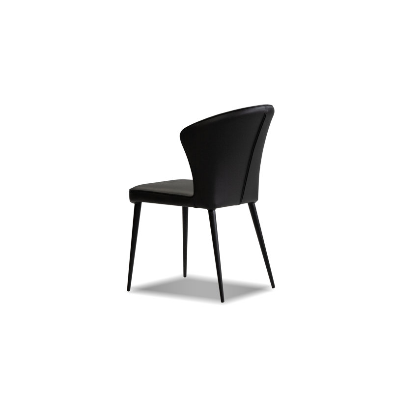 Chaise d'appoint Ariel, Noir, noir, noir, noir
