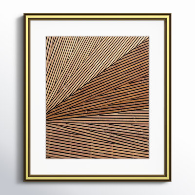 Fayette "Geometric Wood Panel 1" Print