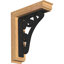 Support en fer cèdre rouge occidental traditionnel l 3 pi 3 po x P 9 1/2 po x H 12 po Tristan-108925032-108920644