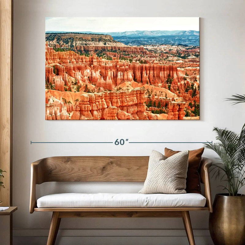 Vue matinale d'Alvord Bryce Canyon, H 34 po x l 51 po