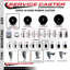 Ensemble de roulettes extensibles en caoutchouc dur de 3 pouces de 1-1 / 2 pouces pivotant sur 2 roues SCC