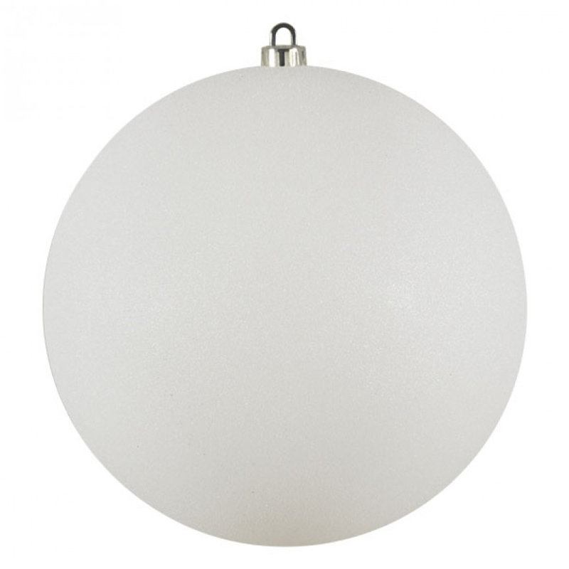 Xmas Bauble, 25cm H x 25cm W, White
