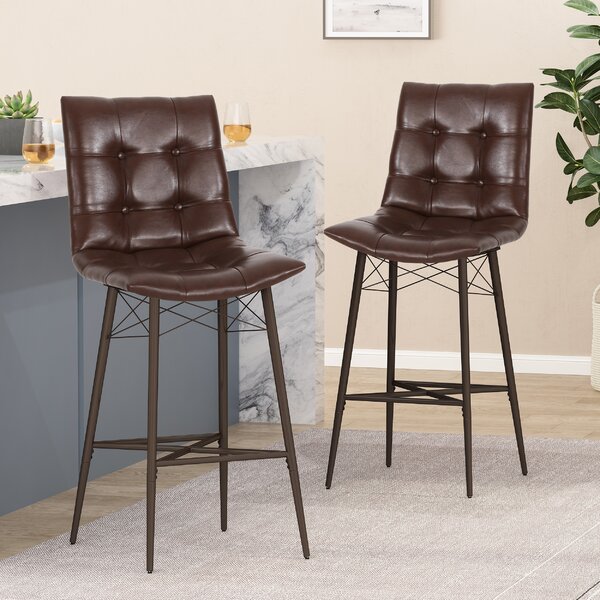 17 Stories 30.25'' Bar Stool & Reviews | Wayfair