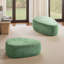 Adna 111.3Cm Wide Triangle Footstool Ottoman-796859705