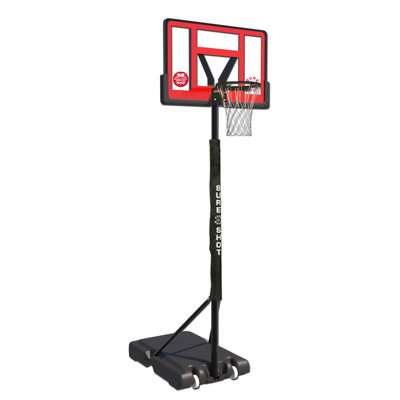 Sure Shot Jump Shot Portable Basketball Hoop with Acrylic Backboard - BE Approved