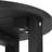 16 Inch Round Outdoor Side Table Adirondack Plastic/Resin Patio Side Table Weather Resistant End Table with Storage Shelf-933618896