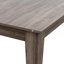 Grande table de salle à manger à rallonge en bois 106,3 po à quatre pieds-1738483994