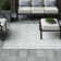 Geometric Gray/Wheat/Blue Indoor/Outdoor Area Rug